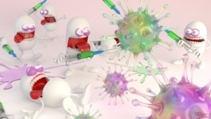 Kháng thể trong sữa mẹ có thể giúp trẻ chống tại virus Ảnh minh họa