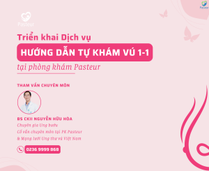 TRIỂN KHAI DỊCH VỤ "HƯỚNG DẪN TỰ KHÁM VÚ 1-1" TẠI PASTEUR Ảnh minh họa