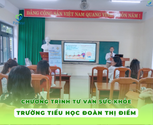 CHƯƠNG TRÌNH TƯ VẤN SỨC KHỎE TẠI TRƯỜNG TIỂU HỌC ĐOÀN THỊ ĐIỂM Ảnh minh họa