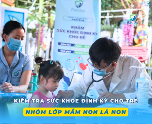 KIỂM TRA SỨC KHỎE ĐỊNH KỲ CHO TRẺ NHÓM LỚP MẦM NON LÁ NON Ảnh minh họa