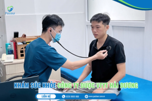 CÔNG TY CP DƯỢC VẬT TƯ Y TẾ HẢI DƯƠNG KHÁM SỨC KHỎE DOANH NGHIỆP TẠI PK PASTEUR Ảnh minh họa