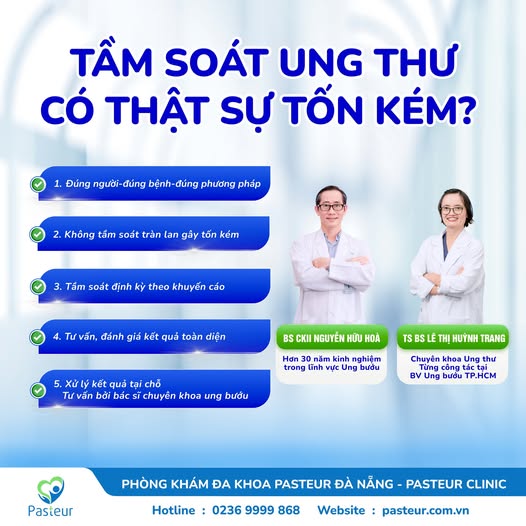 TẦM SOÁT UNG THƯ CÓ THẬT SỰ TỐN KÉM? 1 tầm soát ung thư có thực sự tốn kém