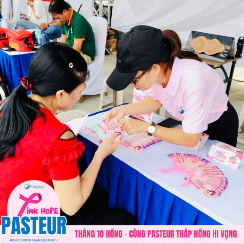 Pasteur đồng hành cùng Mạng lưới Ung thư Vú Việt Nam trong Ngày Hội Nón Hồng 2025 5 Pasteur đồng hành cùng Mạng lưới Ung thư Vú Việt Nam trong Ngày Hội Nón Hồng 2025 Ảnh minh họa