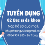 TUYỂN DỤNG BÁC SĨ TRẺ – ĐỒNG HÀNH CÙNG PK PASTEUR TRÊN HÀNH TRÌNH PHÁT TRIỂN Y HỌC GIA ĐÌNH! Ảnh minh họa