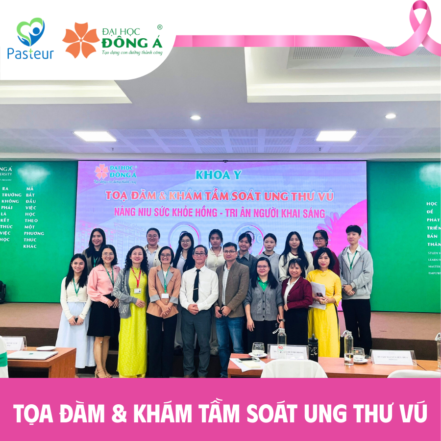 CHƯƠNG TRÌNH TỌA ĐÀM & KHÁM TẦM SOÁT UNG THƯ VÚ TẠI TRƯỜNG ĐẠI HỌC ĐÔNG Á ĐÀ NẴNG 11 CHƯƠNG TRÌNH TỌA ĐÀM & KHÁM TẦM SOÁT UNG THƯ VÚ TẠI TRƯỜNG ĐẠI HỌC ĐÔNG Á ĐÀ NẴNG Ảnh minh họa