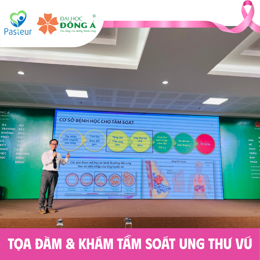 CHƯƠNG TRÌNH TỌA ĐÀM & KHÁM TẦM SOÁT UNG THƯ VÚ TẠI TRƯỜNG ĐẠI HỌC ĐÔNG Á ĐÀ NẴNG 6 CHƯƠNG TRÌNH TỌA ĐÀM & KHÁM TẦM SOÁT UNG THƯ VÚ TẠI TRƯỜNG ĐẠI HỌC ĐÔNG Á ĐÀ NẴNG Ảnh minh họa