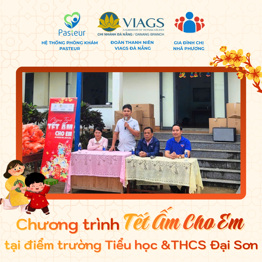 CHƯƠNG TRÌNH "TẾT ẤM CHO EM" TẠI ĐIỂM TRƯỜNG TIỂU HỌC & THCS ĐẠI SƠN Ảnh minh họa