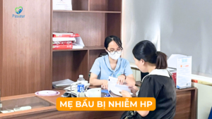 MẸ BẦU BỊ NHIỄM HP CẦN XỬ TRÍ THẾ NÀO Ảnh minh họa
