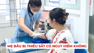 MẸ BẦU THIẾU SẮT CÓ NGUY HIỂM KHÔNG? Ảnh minh họa