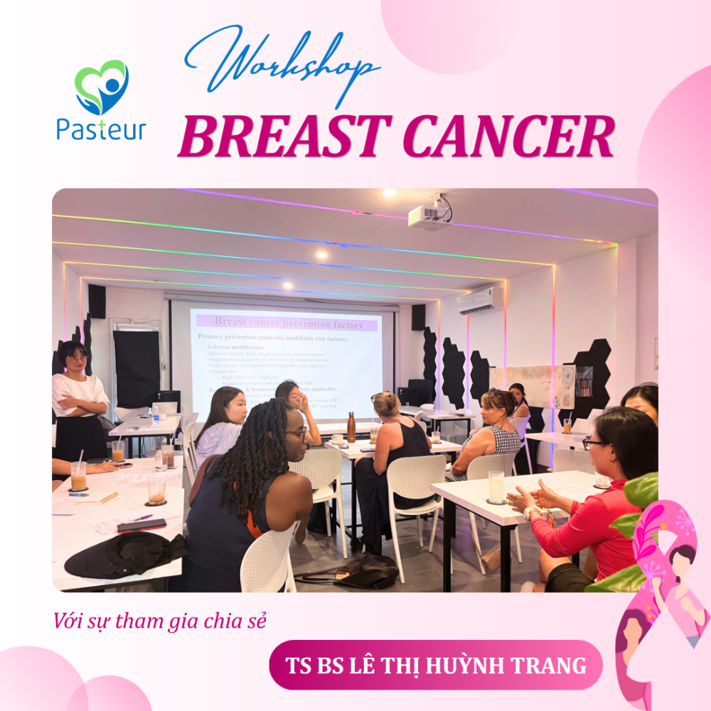 WORKSHOP “UNG THƯ VÚ – BREAST CANCER” DÀNH CHO CỘNG ĐỒNG PHỤ NỮ QUỐC TẾ TẠI ĐÀ NẴNG Ảnh minh họa