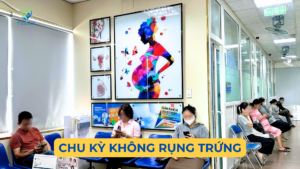 CHU KỲ KHÔNG RỤNG TRỨNG Ảnh minh họa