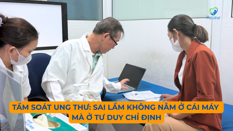 TẦM SOÁT UNG THƯ: SAI LẦM KHÔNG NẰM Ở CÁI MÁY MÀ Ở TƯ DUY CHỈ ĐỊNH Ảnh minh họa